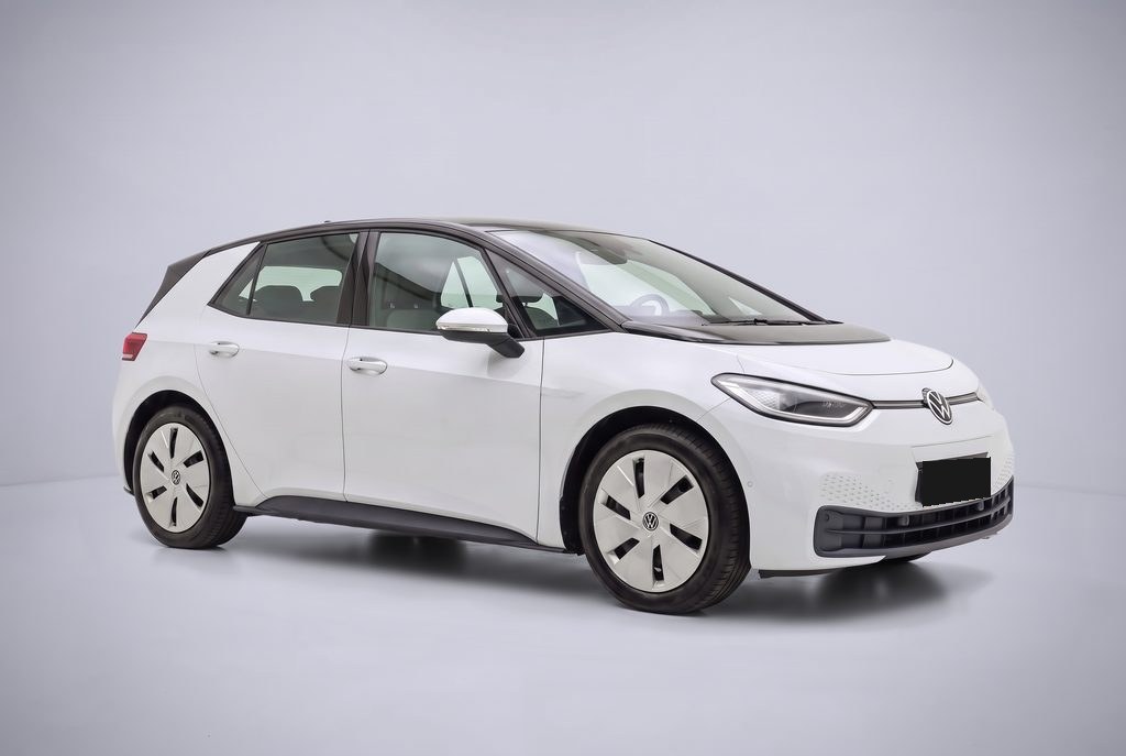 Studio render of a Volkswagen ID.3