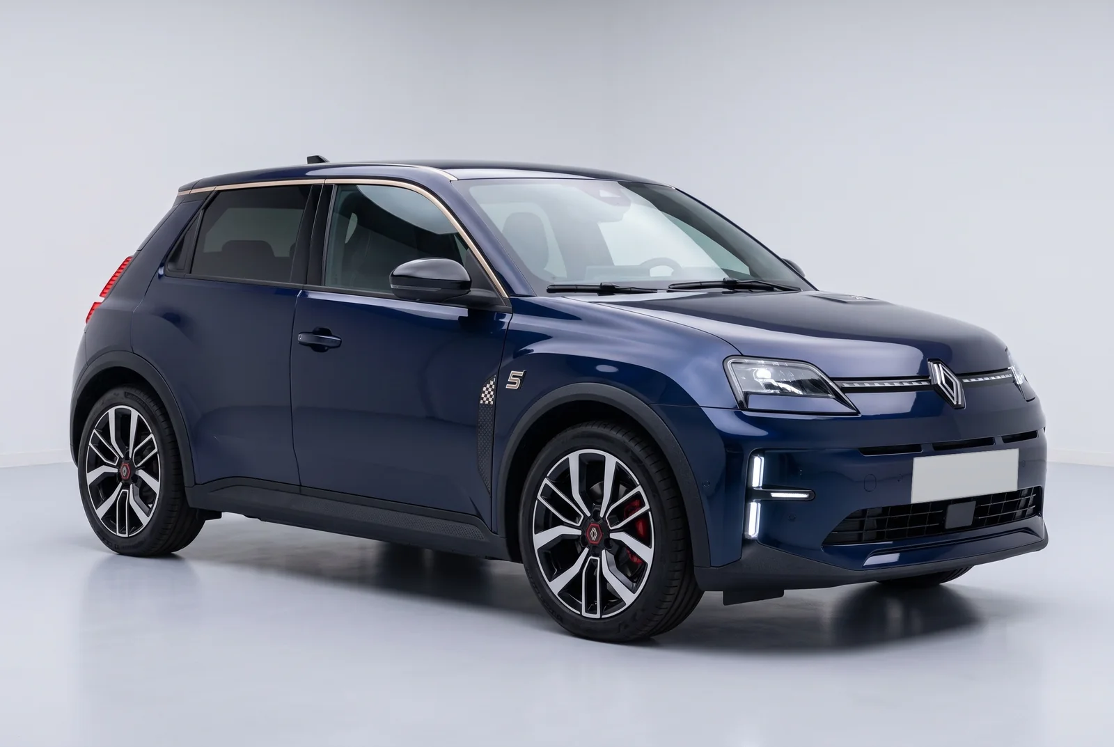 Itidem render of a Renault 5 E-Tech